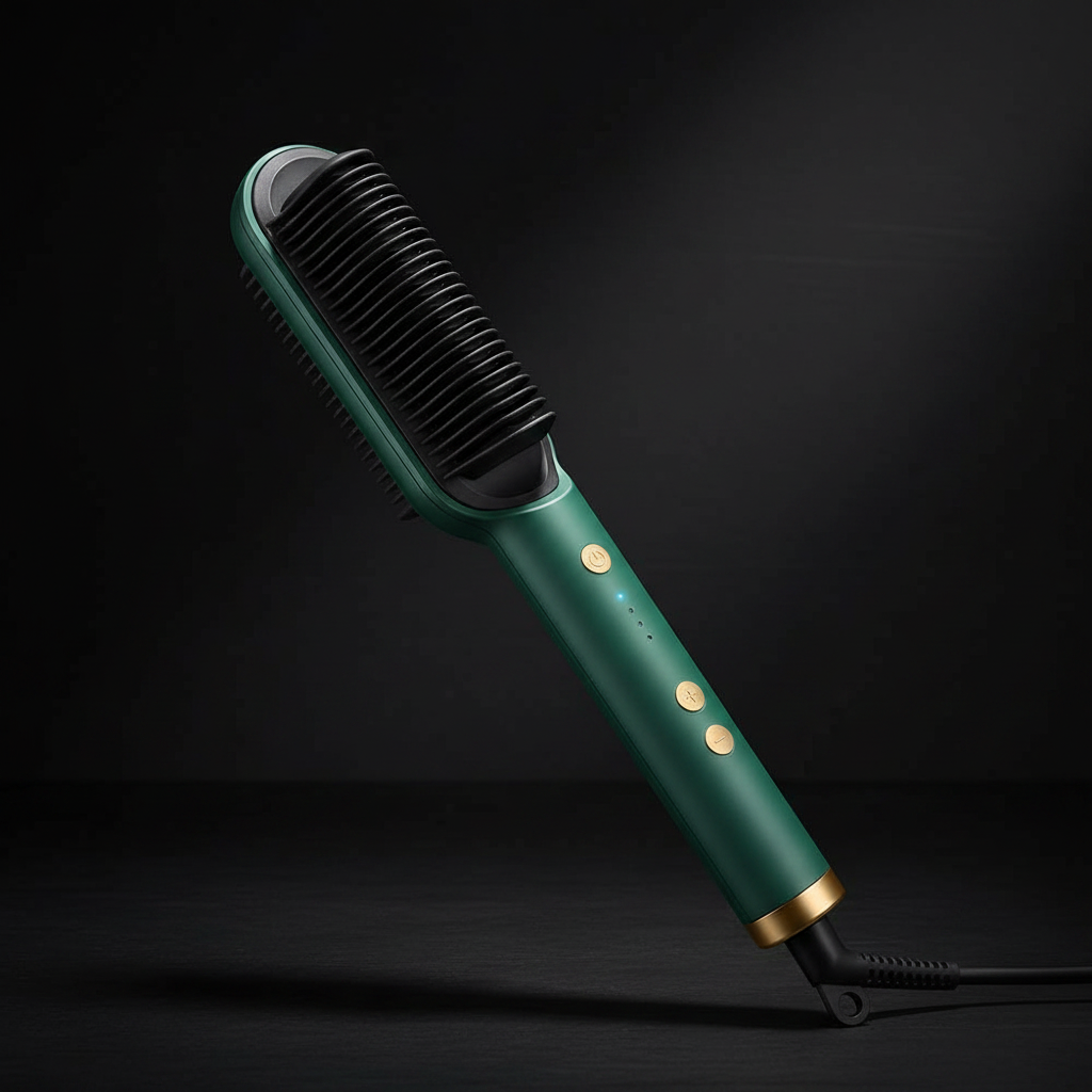 Hair Straightener Comb Dark Luxury